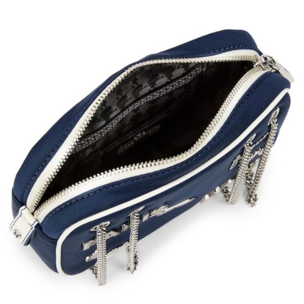 Karl Lagerfeld Navy 'Paris' Crossbody Bag - Picture 6 of 8